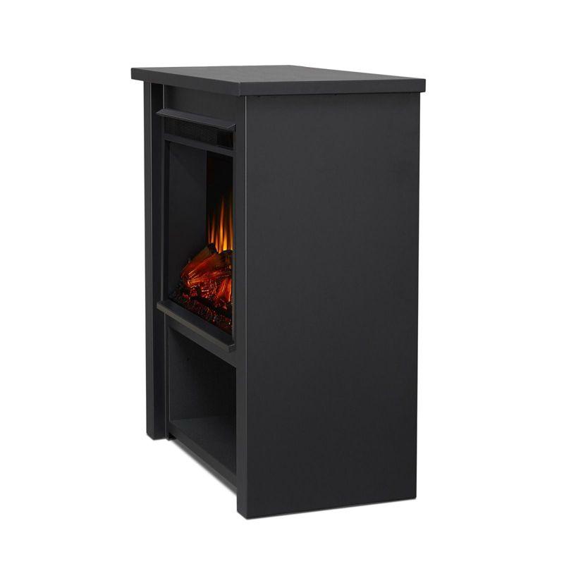 Hollis 32" Electric Fireplace in Black by Real Flame