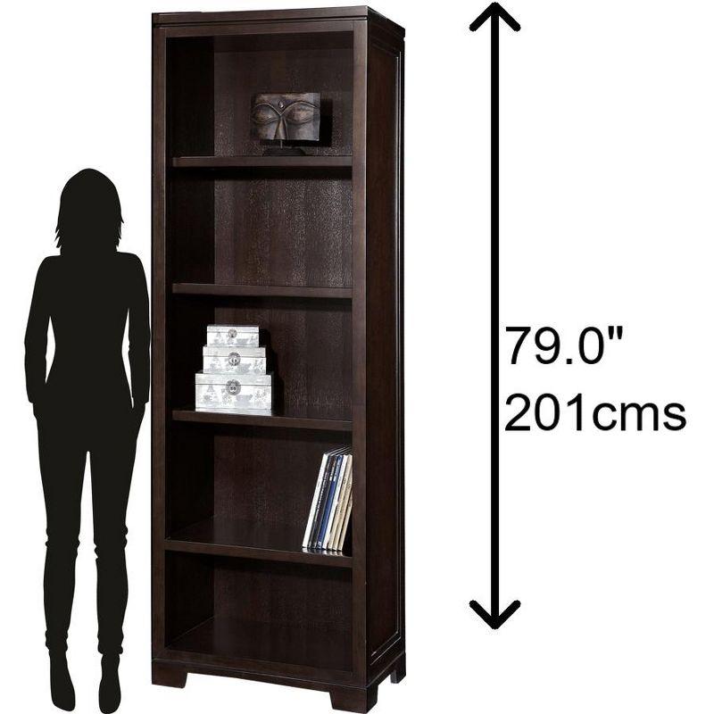 Hekman 79185 Narrow Bookcase (Left Or Right) 7-9185 Mocha