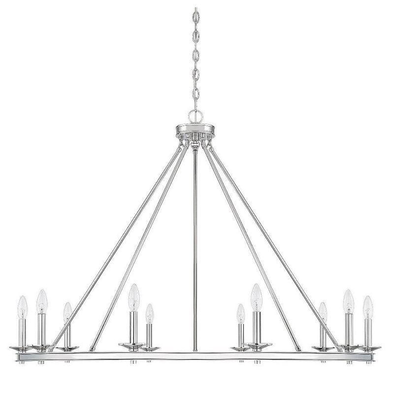 Savoy House Middleton 10 - Light Chandelier in  Matte Black