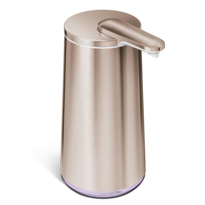 Rose Gold Stainless Steel Automatic Foaming Soap Dispenser