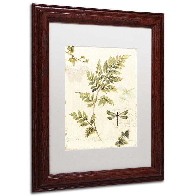 Trademark Fine Art -Lisa Audit 'Ivies and Ferns III' Matted Framed Art