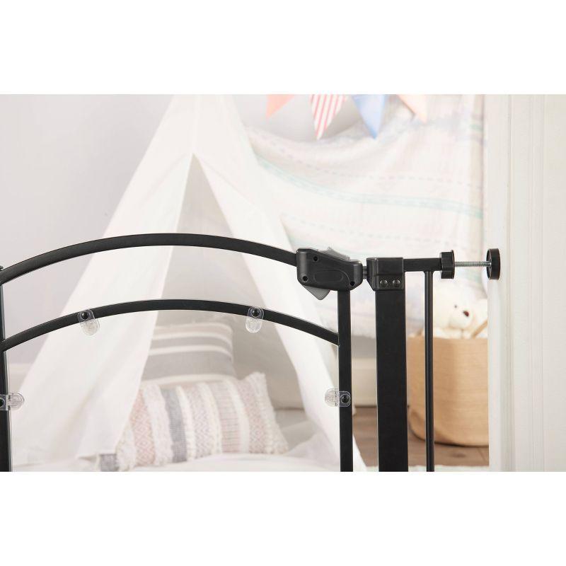 Regalo In Sight Walk-Through Safety Gate - Black