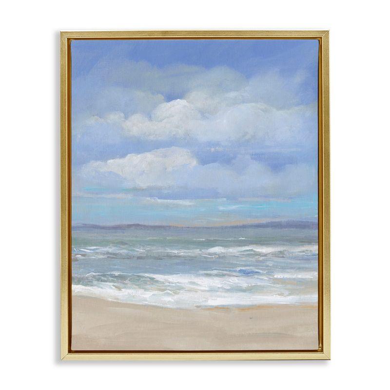 Stupell Industries " Cloudy Ocean Bay Shoreline " by Tim OToole