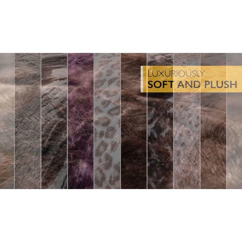 Chanasya Black White Microfiber Reversible Duvet Cover Set