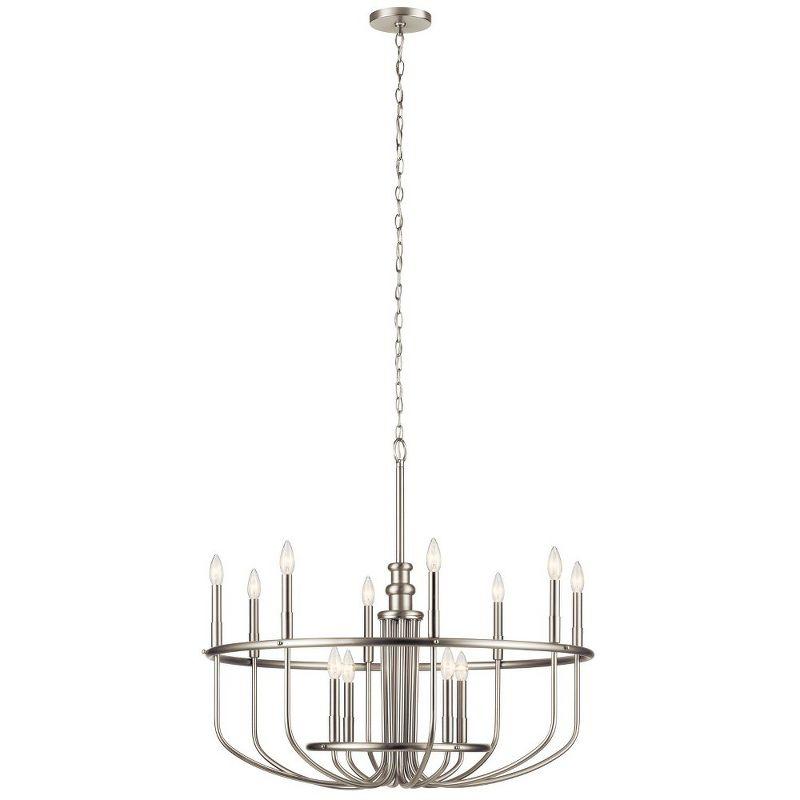 Kuzey 12 - Light Wagon Wheel Chandelier