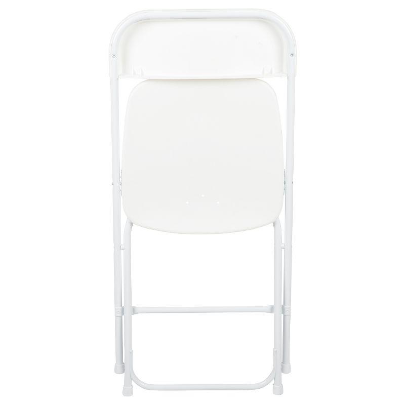 Hercules Series 650LB Capacity Premium White Folding Chair