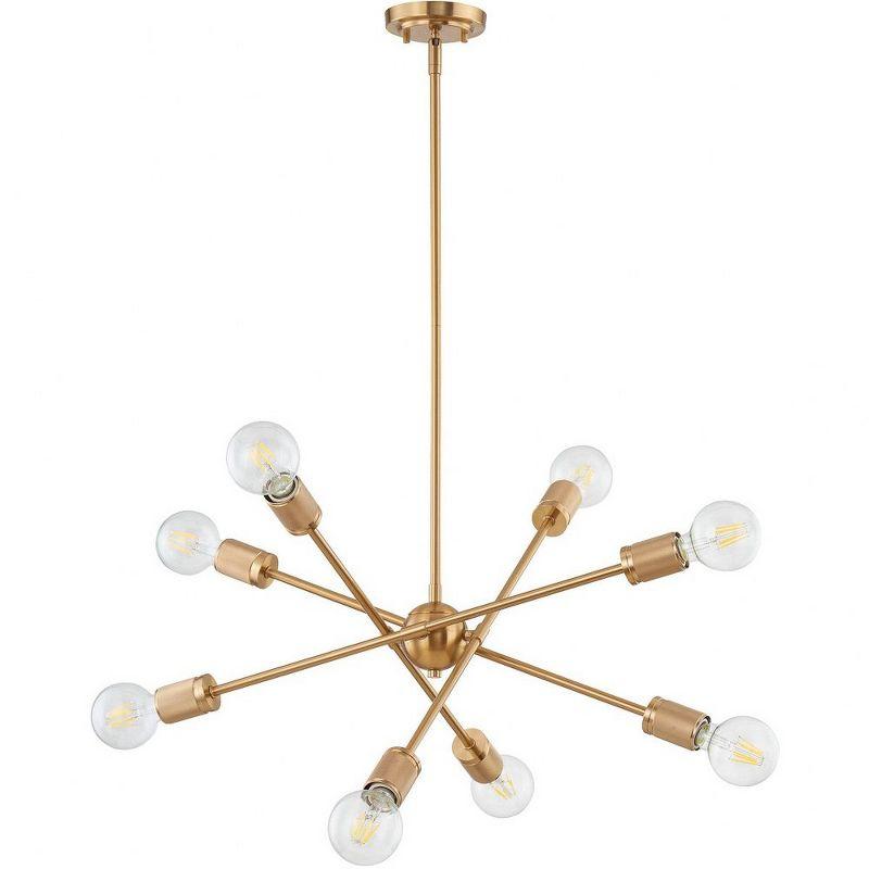 Elk Home Module 8 - Light Chandelier in  Burnished Brass