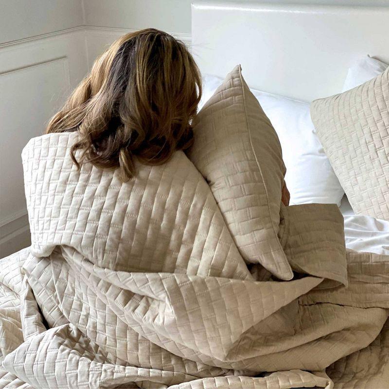 BedVoyage BedVoyage Melange from Bamboo Cotton Quilted Coverlet