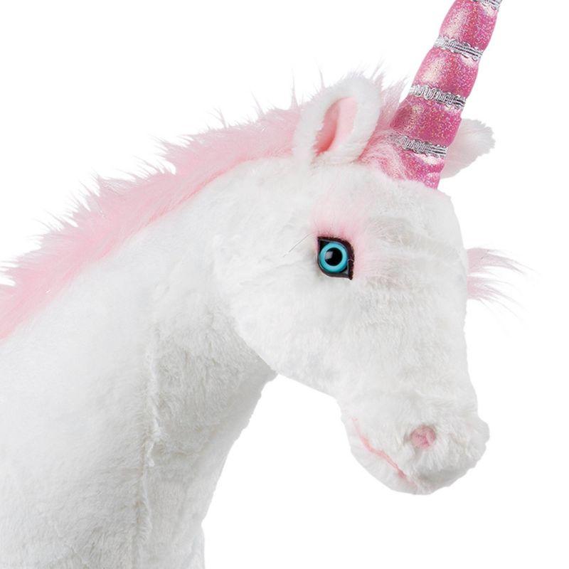 Melissa & Doug Giant Unicorn - Lifelike Plush Stuffed Animal