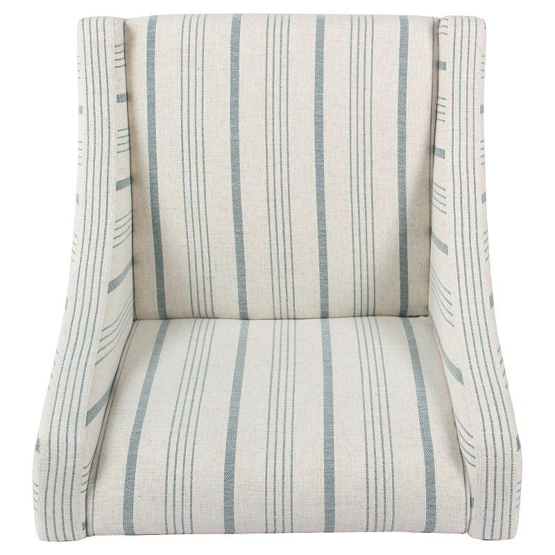 Modern Swoop Accent Armchair - HomePop