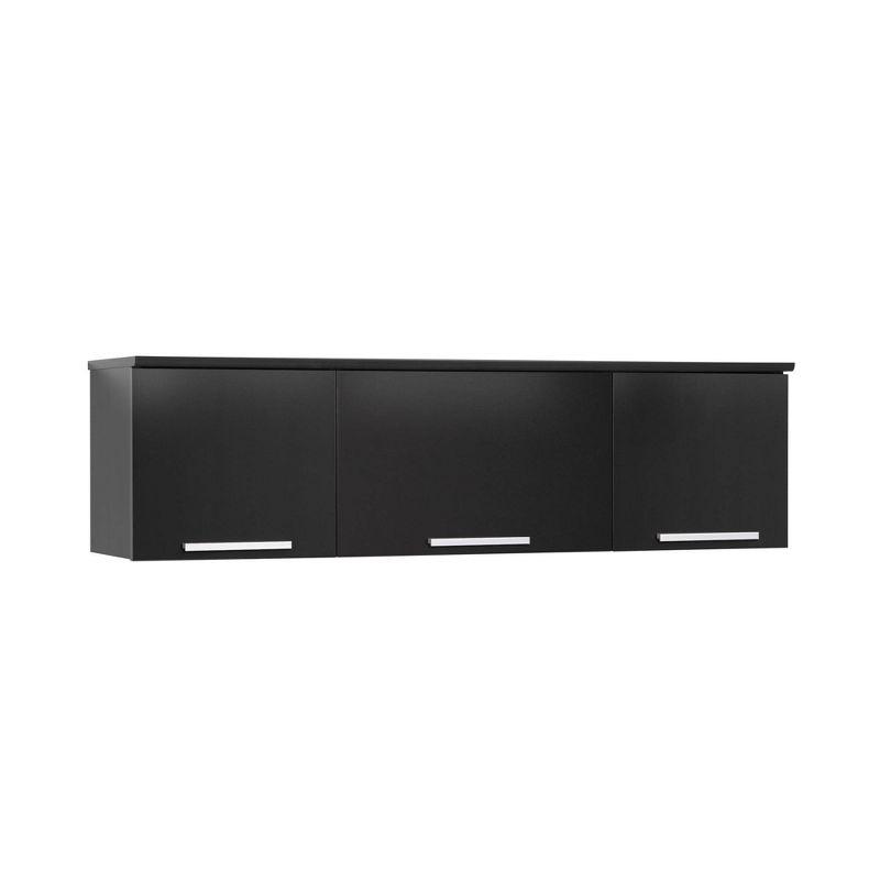 47.25'' W x 13'' H Black Standard Wall Cabinet Ready-to-Assemble