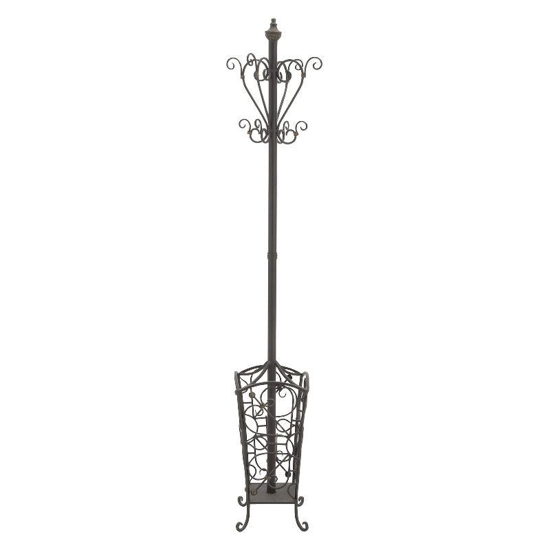 Metal Scroll Footed Umbrella Stand - Olivia & May