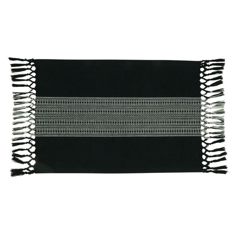 100% Cotton Striped Rectangle Placemat