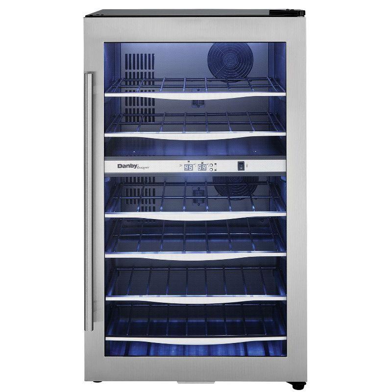 Danby DWC040A3BSSDD 38 Bottle Free-Standing Wine Cooler in Stainless Steel