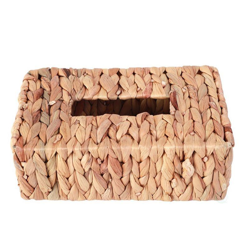 Water Hyacinth Wicker Tissue Box Cover