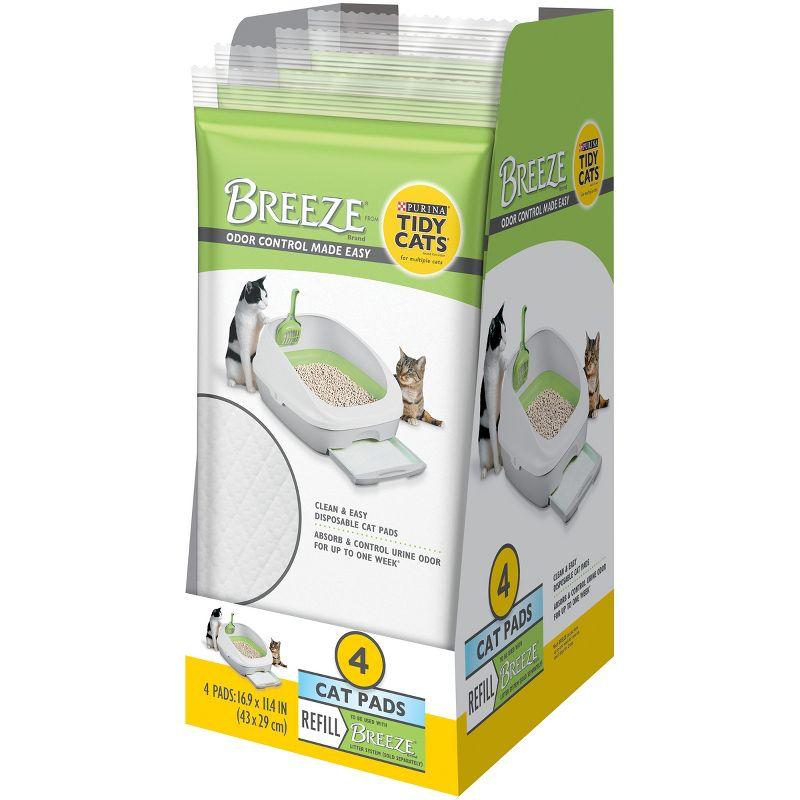 Purina Tidy Cats BREEZE Litter Box System Starter Kit Litter Box, Litter Pellets & Pads - 7.8bs