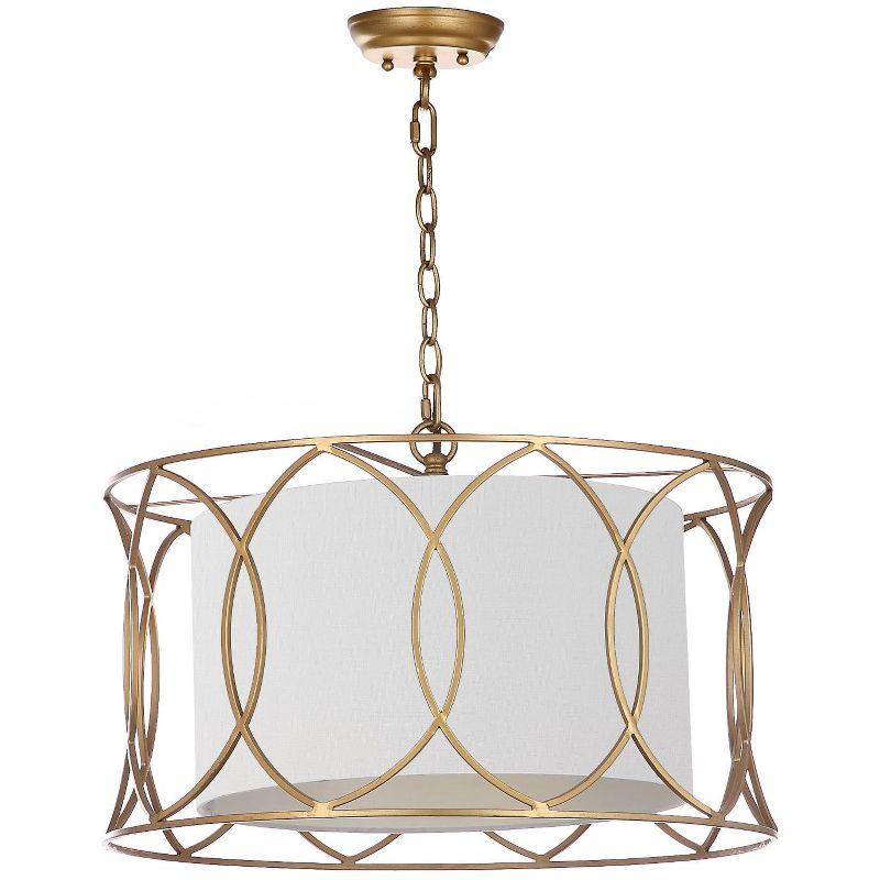 Silas Pendant Lamp - LIT4520 - Gold - Safavieh