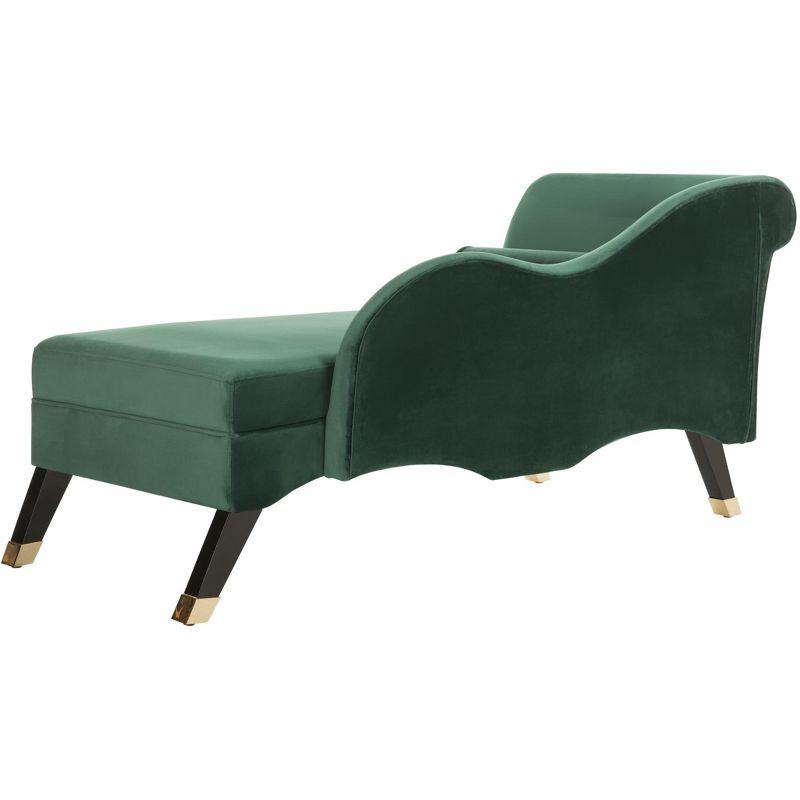 Willa Arlo™ Interiors Schumacher Velvet Chaise Lounge