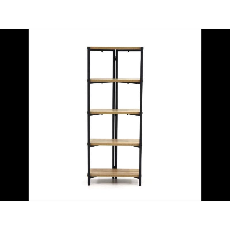 North Avenue Charter Oak 5-Shelf Floor-Standing Bookcase