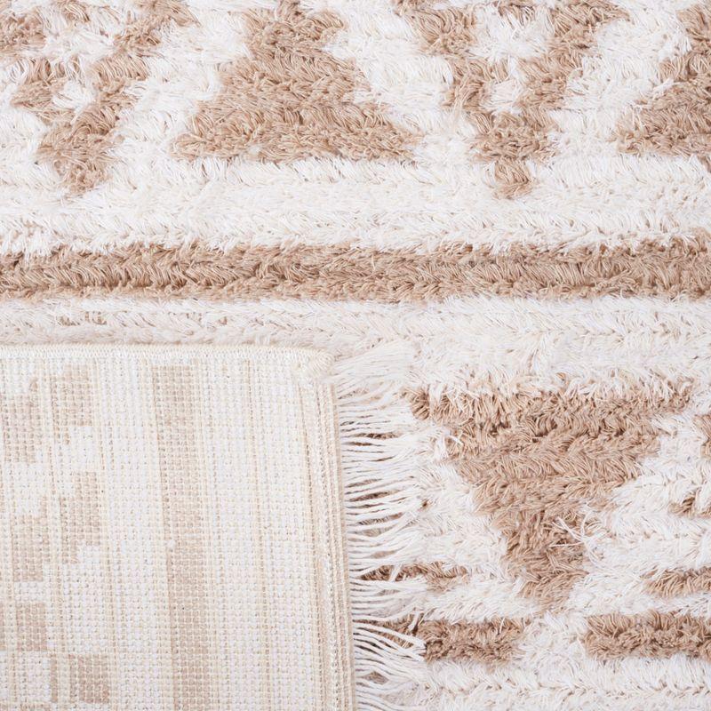Augustine AGT849 Machine Made Indoor Area Rug - Beige/Ivory - 4'x6' - Safavieh
