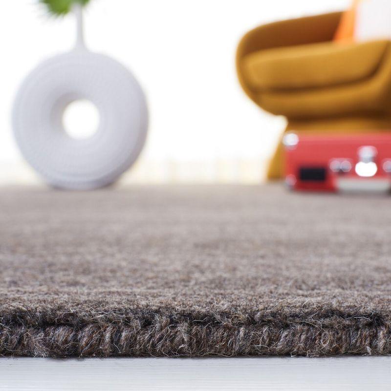 Himalaya HIM820 Handmade Area Rug - 6'x6' - Charcoal - Safavieh