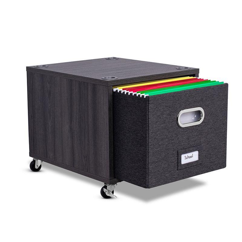 BirdRock Home 14.25'' Wide Mobile File Cabinet