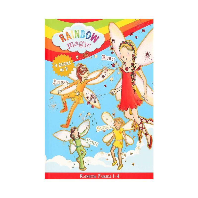 Rainbow Magic Rainbow Fairies: Books #1-4 - by  Daisy Meadows (Paperback)