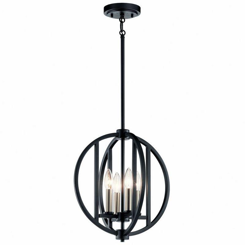 Kichler Lighting Samural 4 - Light Chandelier in  Black