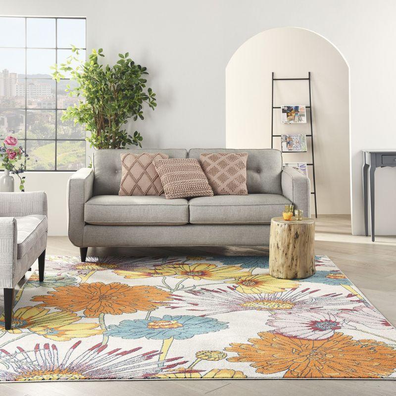 Nourison Allur Oversized Flowers Indoor Area Rug