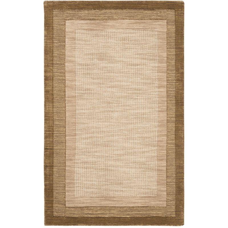 Impressions IM821 Hand Loomed Area Rug - Beige/Brown - 4'x6' - Safavieh