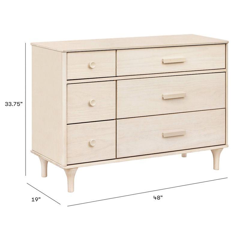 Lolly 6-Drawer Assembled Double Dresser