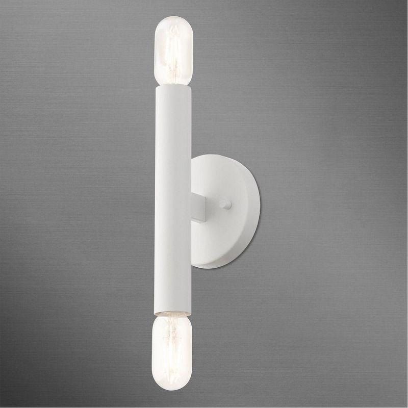 Livex Lighting Copenhagen 2 - Light Wall Light in  White