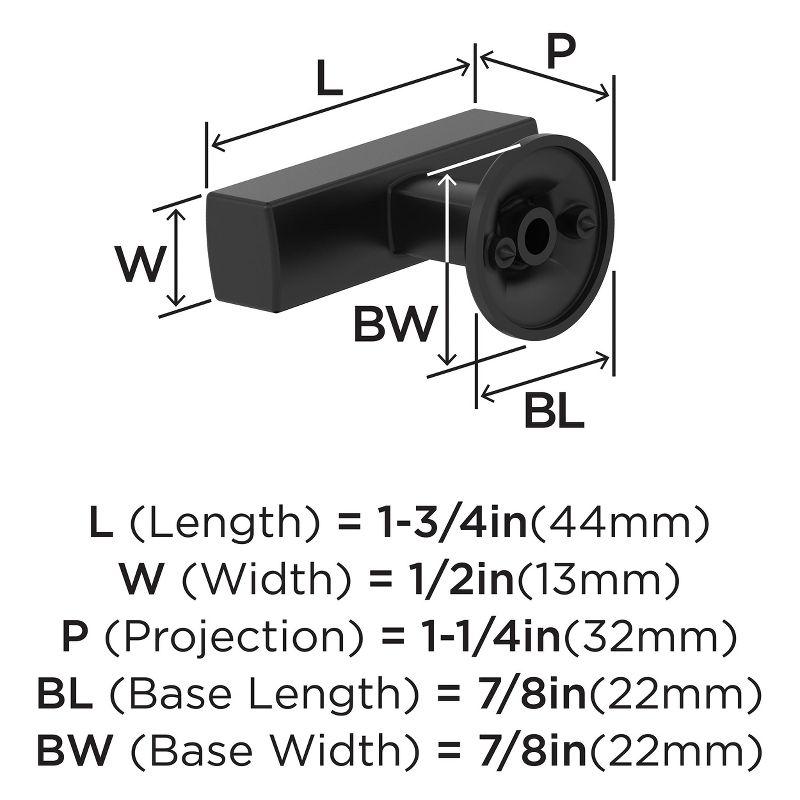 Amerock Everett Bar Knob for Cabinets or Furniture