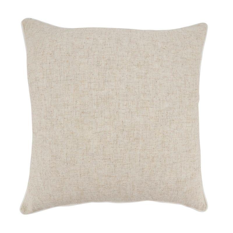 Saro Lifestyle Toscana Daydream Throw Pillow Cover with Piping