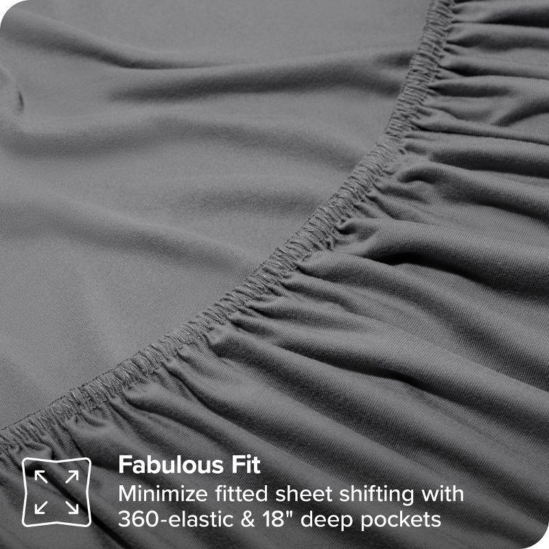 Bare Home Microfiber Stretch Sheet Set