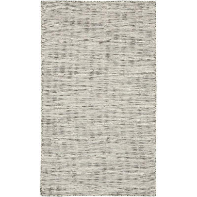 Nourison Positano POS01 Indoor/outdoor Area Rug - Light Grey 3' x 5'