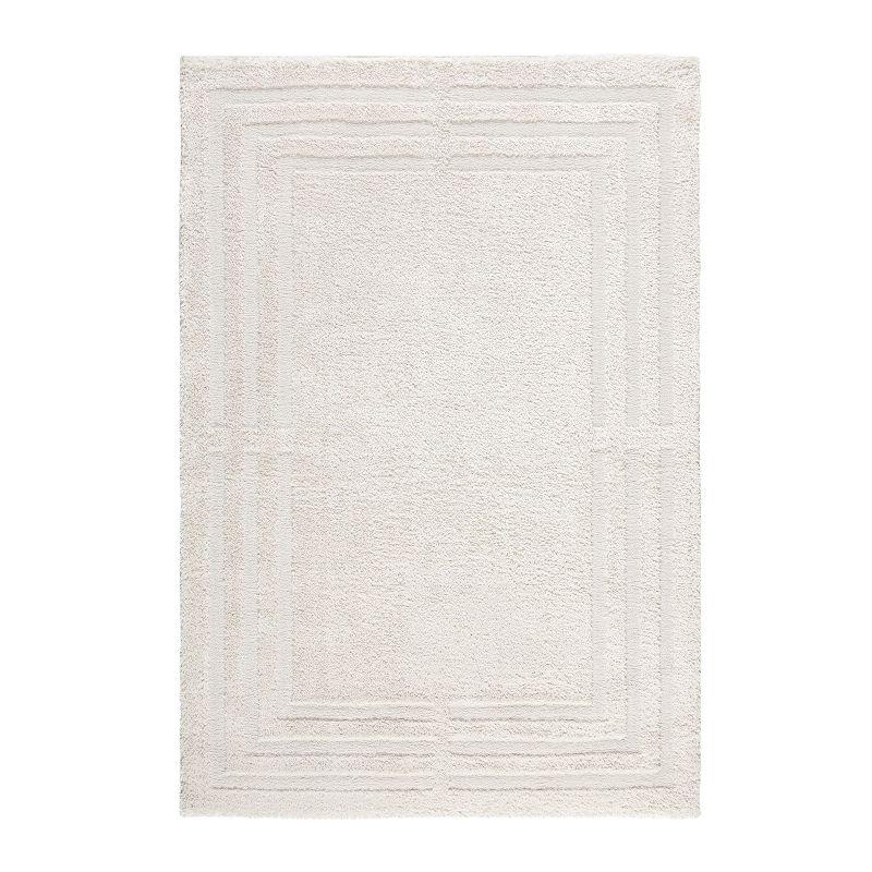 TOWN & COUNTRY EVERYDAY Cloud Shag Area Rug Beige