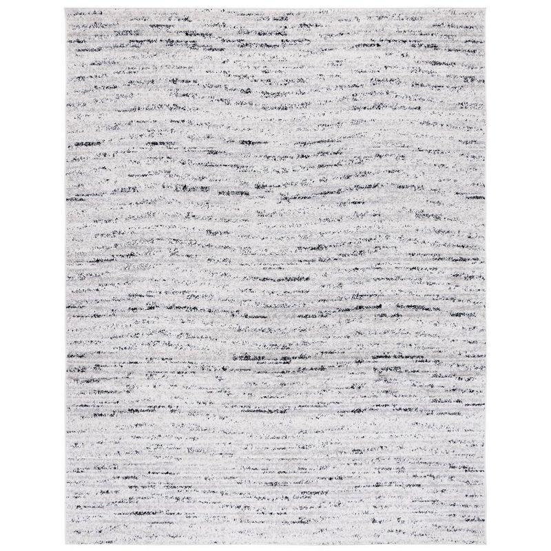 Adirondack ADR117 Machine Made Indoor Area Rug - Ivory/Silver - 8'x10' - Safavieh