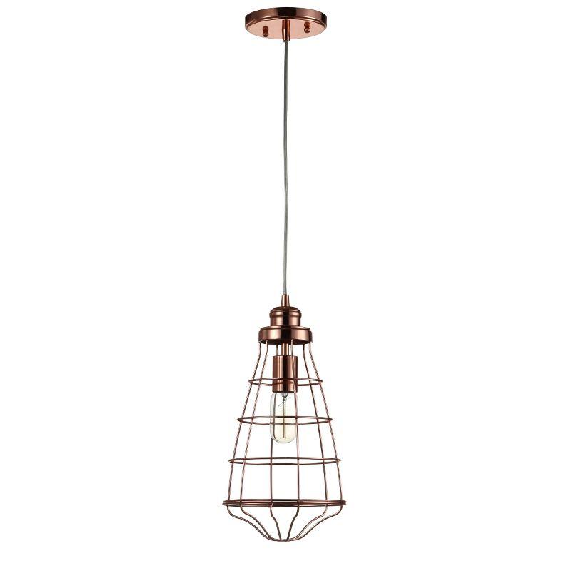 Henni 7.5" Pendant - PND4037 - Rose/Gold - Safavieh