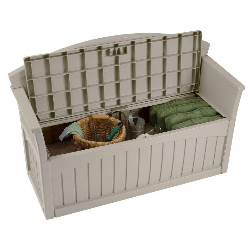 Suncast Suncast 50 Gallon Patio Storage Bench - Light Taupe