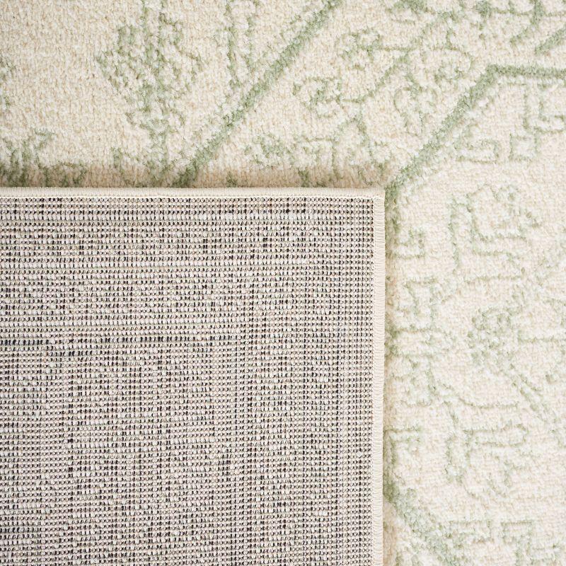 Adirondack ADR108 Machine Made Indoor Area Rug - Sage/Ivory - 4'x6' - Safavieh