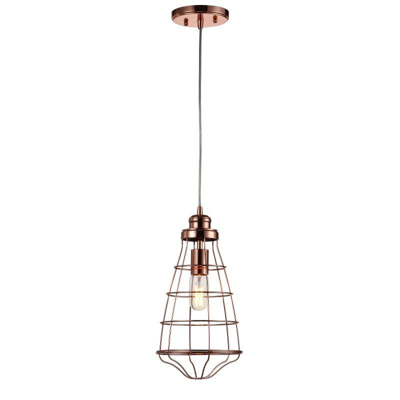Henni 7.5" Pendant - PND4037 - Rose/Gold - Safavieh