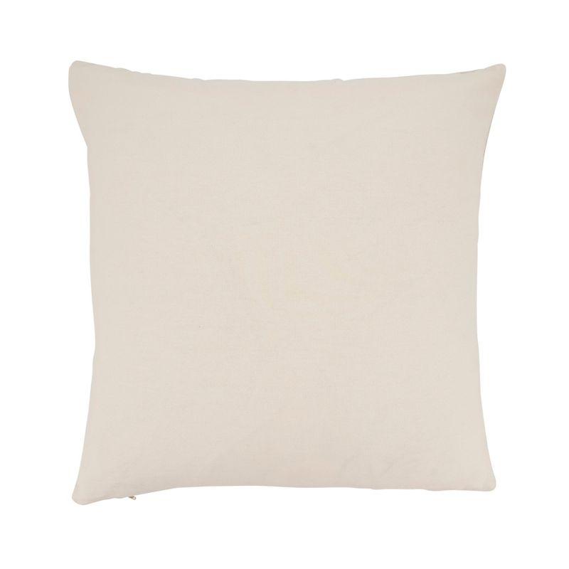 Saro Klani Collection Tassels Cotton Throw Pillow