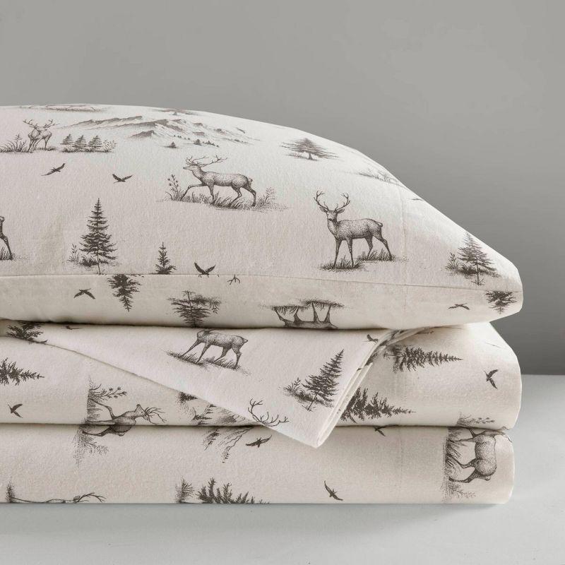 Woolrich 100% Cotton Flannel Sheet Set