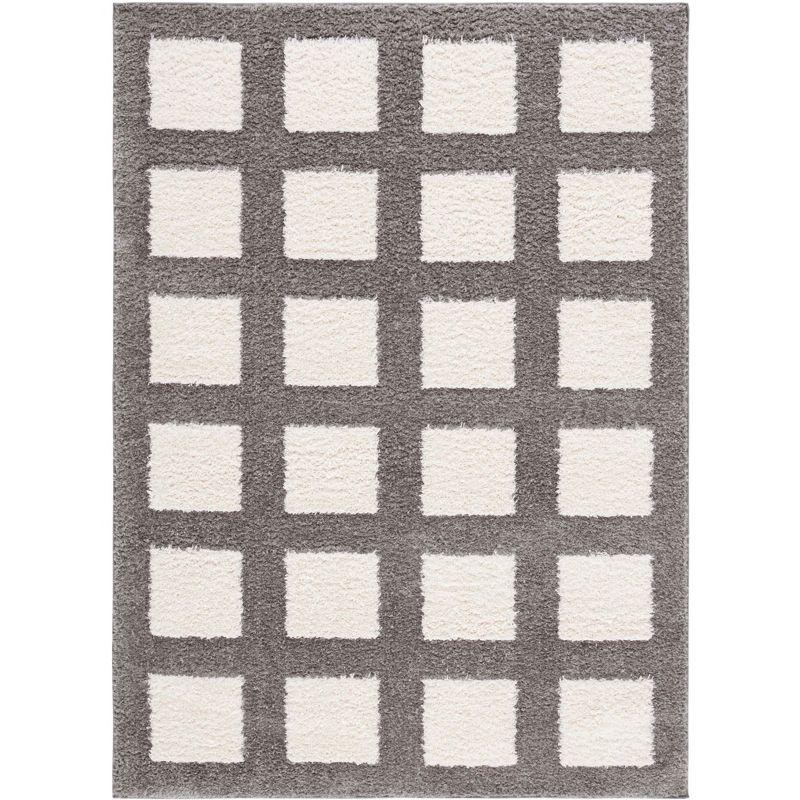 Norway NOR204 Power Loomed Area Rug - Grey/Ivory - 5'3"x7'6" - Safavieh.