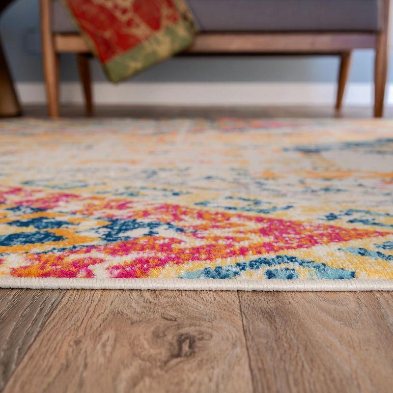 World Rug Gallery Bohemian Geometric Modern Area Rug