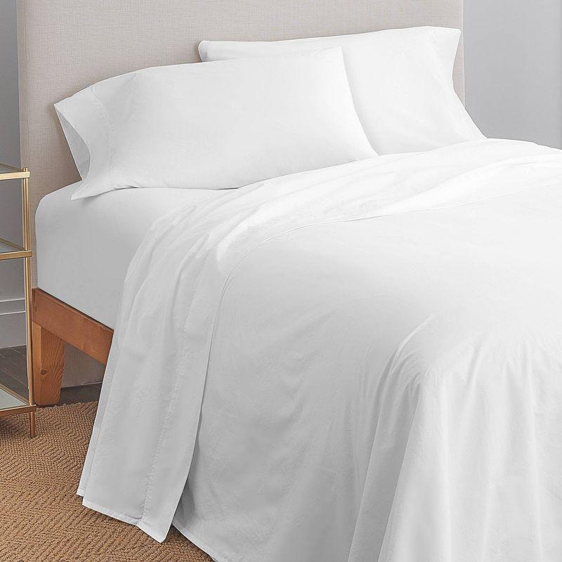 Color Sense 100% Cotton 300TC Ultra-Soft & Silky Wrinkle-Resistant Sheet Set