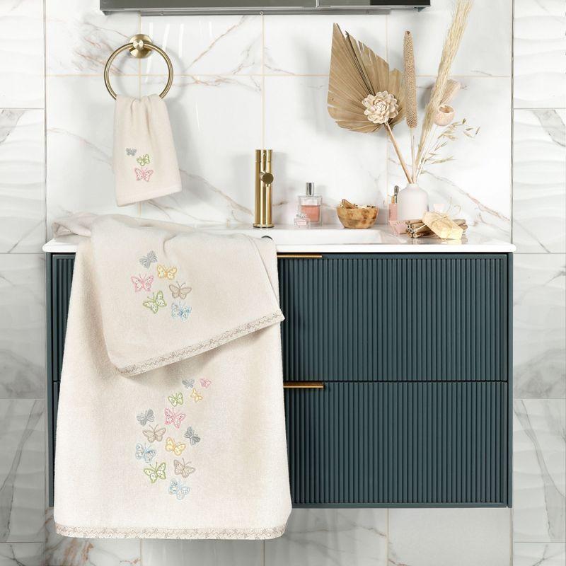 Linum Home Textiles 3 Piece 100% Turkish Cotton Towel Set