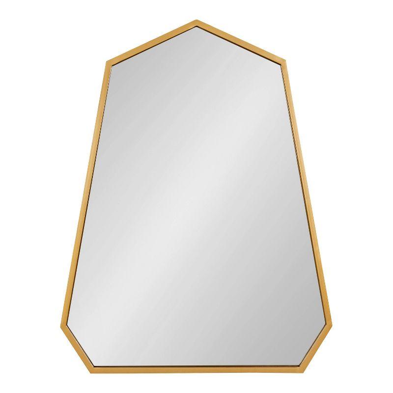 23" x 30" Hammell Framed Wall Mirror Gold - Kate & Laurel All Things Decor