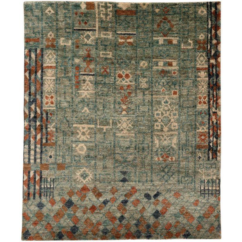 Annie Selke - Dash & Albert Pastiche Hand Knotted Jute Rug, Runner 2.5x8, Multi